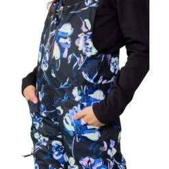 Obermeyer Anya Bib Pant - Girl's (Teen) -Ski Series fw23 obermeyer girlsanyabibpant nightlife 3