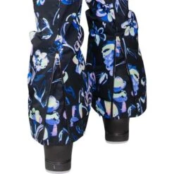 Obermeyer Anya Bib Pant - Girl's (Teen) -Ski Series fw23 obermeyer girlsanyabibpant nightlife 5