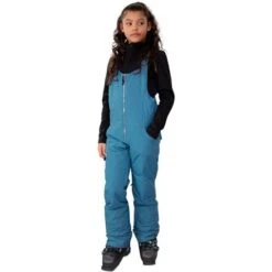 Obermeyer Anya Bib Pant - Girl's (Teen) -Ski Series fw23 obermeyer girlsanyabibpant starrynight 1