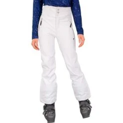 Obermeyer Jolie Softshell Pant - Girl's (Teen) -Ski Series fw23 obermeyer girlsjoliesoftshellpant white 1