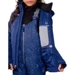 Obermeyer Leia Jacket - Girl's (Teen) -Ski Series fw23 obermeyer girlsleiajacket navy 4