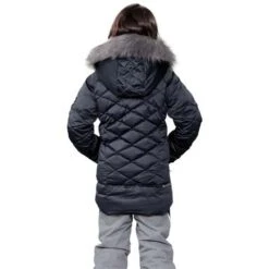 Obermeyer Meghan Jacket - Girl's (Teen) 23 Obermeyer Meghan Jacket - Girl's (Teen) -Ski Series fw23 obermeyer girlsmeghanjacket black 2