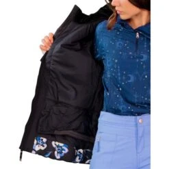 Obermeyer Rylee Jacket - Girl's (Teen) -Ski Series fw23 obermeyer girlsryleejacket black 4