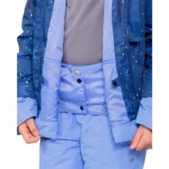Obermeyer Taja Print Jacket - Girl's (Teen) -Ski Series fw23 obermeyer girlstajaprintjacket mymoon stars 4