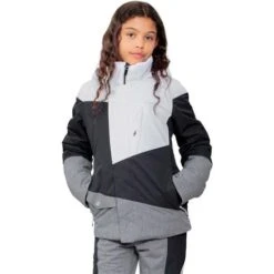 Obermeyer Taylor Jacket - Girl's (Teen) 40 Obermeyer Taylor Jacket - Girl's (Teen) -Ski Series fw23 obermeyer girlstaylorjacket white 1