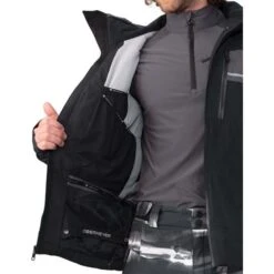 Obermeyer Charger Jacket - Men's -Ski Series fw23 obermeyer menschargerjacket black 3
