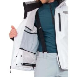 Obermeyer Chroma Jacket - Men's 9 Obermeyer Chroma Jacket - Men's -Ski Series fw23 obermeyer menschromajacket white 3