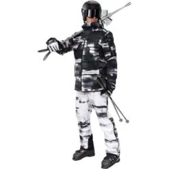 Obermeyer Foraker Shell Jacket - Men's -Ski Series fw23 obermeyer mensforakershelljacket blackout 4