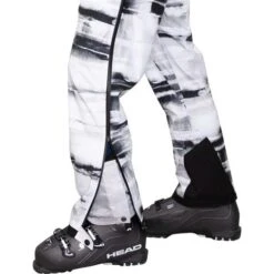 Obermeyer Foraker Shell Pant - Men's -Ski Series fw23 obermeyer mensforakershellpant whiteout 5