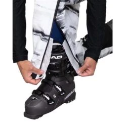 Obermeyer Foraker Shell Pant - Men's -Ski Series fw23 obermeyer mensforakershellpant whiteout 6