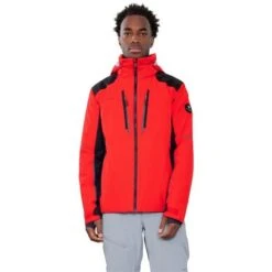 Obermeyer Foundation Jacket - Men's -Ski Series fw23 obermeyer mensfoundationjacket brakelight 1