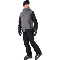 Obermeyer Grommet Jacket - Men's -Ski Series fw23 obermeyer mensgrommetjacket coal 7