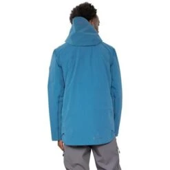 Obermeyer Highlands Shell Jacket - Men's -Ski Series fw23 obermeyer menshighlandsshelljacket blueagave 2