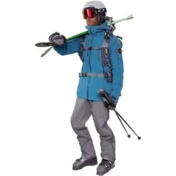 Obermeyer Highlands Shell Jacket - Men's -Ski Series fw23 obermeyer menshighlandsshelljacket blueagave 5