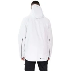 Obermeyer Highlands Shell Jacket - Men's -Ski Series fw23 obermeyer menshighlandsshelljacket white 2