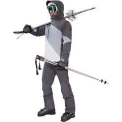 Obermeyer Kenai Jacket - Men's -Ski Series fw23 obermeyer menskenaijacket coal 3