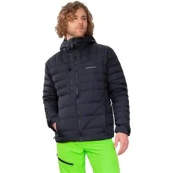 Obermeyer Klaus Down Hoody - Men's -Ski Series fw23 obermeyer mensklausdownhoody black 1