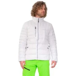 Obermeyer Klaus Down Jacket - Men's -Ski Series fw23 obermeyer mensklausdownjacket white 1