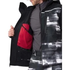 Obermeyer Kodiak Jacket - Men's -Ski Series fw23 obermeyer menskodiakjacket blackout 3