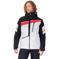 Obermeyer Kodiak Jacket - Men's -Ski Series fw23 obermeyer menskodiakjacket white 1