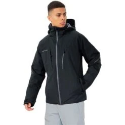 Obermeyer Raze Jacket - Men's -Ski Series fw23 obermeyer mensrazejacket black 1