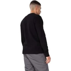 Obermeyer Reggie Crewneck Sweater - Men's -Ski Series fw23 obermeyer mensreggiecrewnecksweater black 2