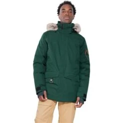 Obermeyer Ridgeline Jkt W/ Faux Fur - Men's 20 Obermeyer Ridgeline Jkt W/ Faux Fur - Men's -Ski Series fw23 obermeyer mensridgelinejacketwithfauxfur nightops 1