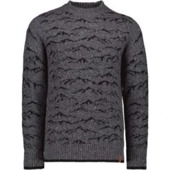 Obermeyer The Bells Sweater - Men's 10 Obermeyer The Bells Sweater - Men's -Ski Series fw23 obermeyer mensthebellssweater coal 3
