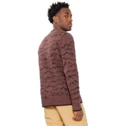 Obermeyer The Bells Sweater - Men's 12 Obermeyer The Bells Sweater - Men's -Ski Series fw23 obermeyer mensthebellssweater leather 2