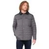 Obermeyer Wilder Down Shirt - Men's -Ski Series fw23 obermeyer menswilderdownshirt coal