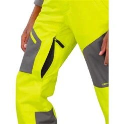 Obermeyer Connor Bib Pant - Boy's (Teen) -Ski Series fw23 obermeyer teenboysconnorbibpant electrify 4