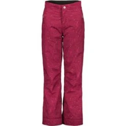 Obermeyer Brooke Print Pant - Girl's (Teen) -Ski Series fw23 obermeyer teengirlsbrookeprintpant aftersunset 4