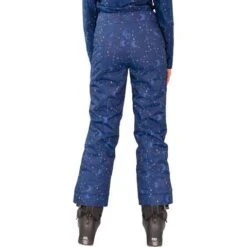 Obermeyer Brooke Print Pant - Girl's (Teen) -Ski Series fw23 obermeyer teengirlsbrookeprintpant mymoonandstars 2