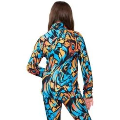 Obermeyer Clara 1/4 Zip Top - Girl's (Teen) 40 Obermeyer Clara 1/4 Zip Top - Girl's (Teen) -Ski Series fw23 obermeyer teengirlsclaraquarterziptop swirlwind 2