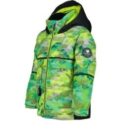 Obermeyer Altair Jacket - Boy's -Ski Series fw23 obermeyer toddlerboysaltairjacket simplygreens 3