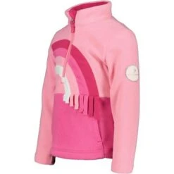 Obermeyer Aria Fleece - Girl's -Ski Series fw23 obermeyer toddlergirlsariafleece pinkpower 3