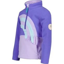 Obermeyer Aria Fleece - Girl's -Ski Series fw23 obermeyer toddlergirlsariafleece powerplay 3
