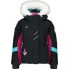 Obermeyer Cara Mia Jacket - Girl's -Ski Series fw23 obermeyer toddlergirlscaramiajacket black 1