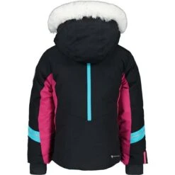 Obermeyer Cara Mia Jacket - Girl's -Ski Series fw23 obermeyer toddlergirlscaramiajacket black 2