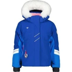 Obermeyer Cara Mia Jacket - Girl's -Ski Series fw23 obermeyer toddlergirlscaramiajacket stellar 1