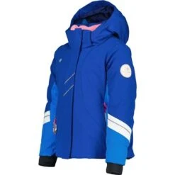 Obermeyer Cara Mia Jacket W/out Fur - Girl's -Ski Series fw23 obermeyer toddlergirlscaramiajacketwithoutfur stellar 3