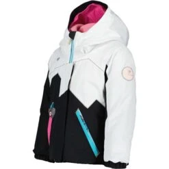 Obermeyer Lissa Jacket - Girl's -Ski Series fw23 obermeyer toddlergirlslissajacket black 3