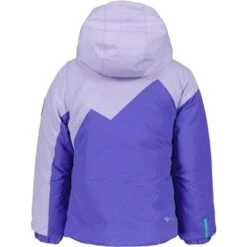 Obermeyer Lissa Jacket - Girl's -Ski Series fw23 obermeyer toddlergirlslissajacket purr ple 2
