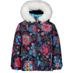 Obermeyer Roselet Jacket - Girl's 40 Obermeyer Roselet Jacket - Girl's -Ski Series fw23 obermeyer toddlergirlsroseletjacket winterbouquet 1
