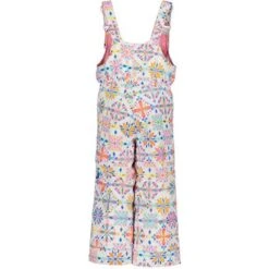 Obermeyer Snoverall Print Pant - Girl's 27 Obermeyer Snoverall Print Pant - Girl's -Ski Series fw23 obermeyer toddlergirlssnoverallprintpant whitesnowflakes 2