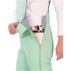 Obermeyer Bliss Bib Pant - Women's -Ski Series fw23 obermeyer womensblissbibpant minttobe 6