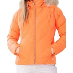 Obermeyer Bombshell Jacket - Women's 29 Obermeyer Bombshell Jacket - Women's -Ski Series fw23 obermeyer womensbombshelljacket cantaloupe 3