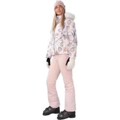 Obermeyer Bombshell Jacket - Women's 38 Obermeyer Bombshell Jacket - Women's -Ski Series fw23 obermeyer womensbombshelljacket gaiasfloral 6