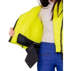 Obermeyer Calypso Down Jacket - Women's -Ski Series fw23 obermeyer womenscalypsodownjacket electrify 3