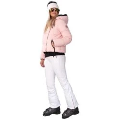Obermeyer Calypso Down Jacket - Women's -Ski Series fw23 obermeyer womenscalypsodownjacket pinkchampagne 6